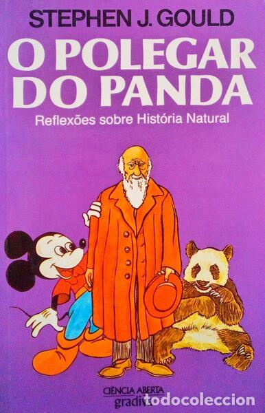 Libros antiguos: GOULD. (Stephen Jay) - O POLEGAR DO PANDA. - Foto 1