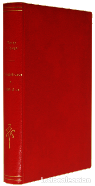 Libros antiguos: SPIEGEL. (Murray R.) - PROBABILIDADE E ESTAT&Iacute;STICA. - Foto 3