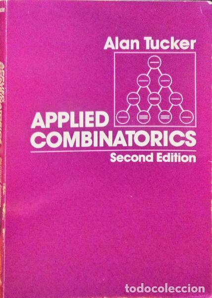 Libros antiguos: TUCKER. (Alan) - APPLIED COMBINATORICS. - Foto 1