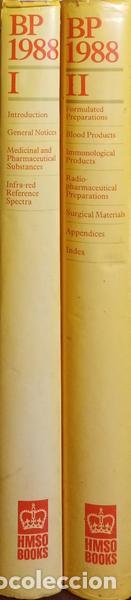 Libros antiguos: BRITISH PHARMACOPOEIA 1988. [2 VOLS.] - Foto 4
