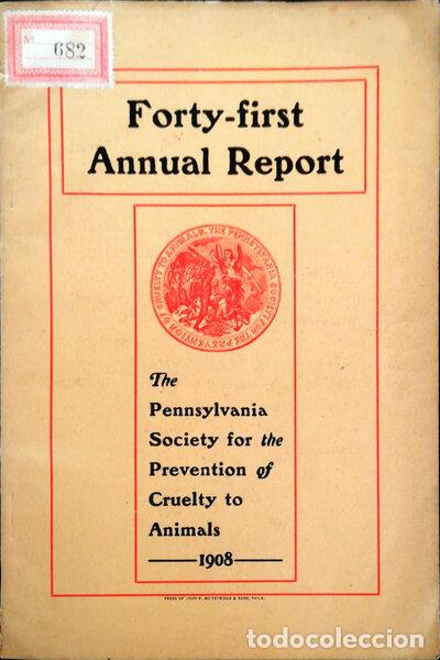 Libros antiguos: FORTY-FIRST ANNUAL REPORT. - Foto 1
