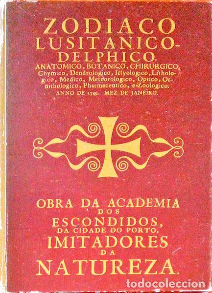 Libros antiguos: ZODIACO LUSITANICO-DELPHICO ANATOMICO, - Foto 1