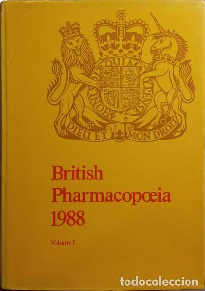 Libros antiguos: BRITISH PHARMACOPOEIA 1988. [2 VOLS.] - Foto 1