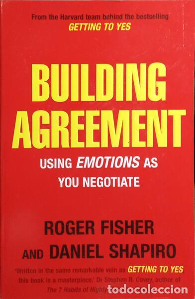Libros antiguos: FISHER. (Roger) e Daniel Shapiro. - BUILDING AGREEMENT. - Foto 1