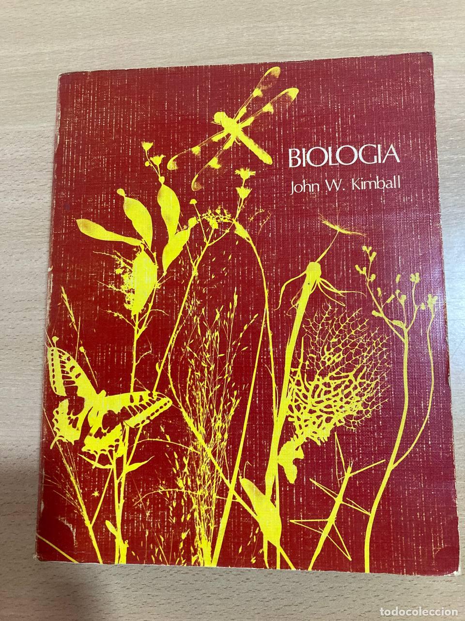 Libros antiguos: Biolog&iacute;a. John W. Kimball - Foto 1