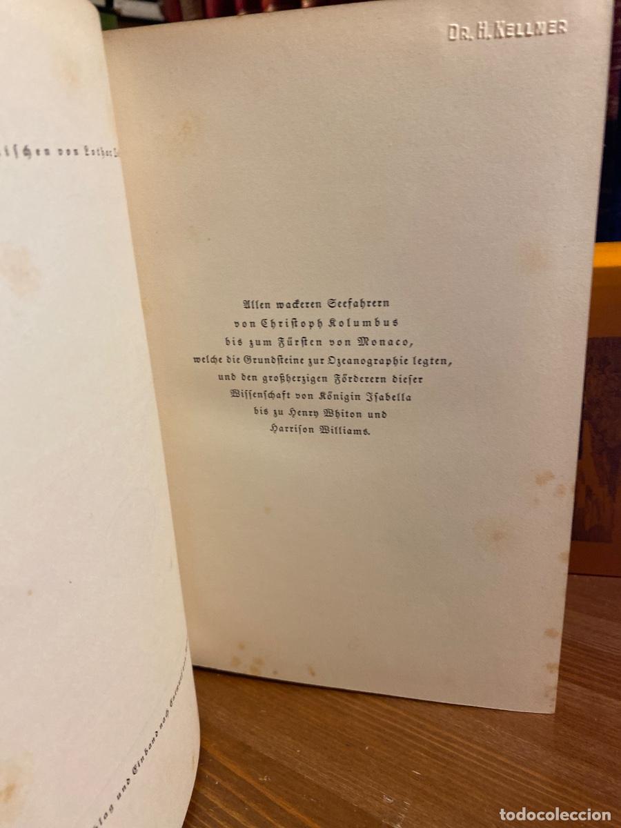 Libros antiguos: DAS ARCTURUS ABENTEUER WILLIAM BEEBE 1928 - Foto 3