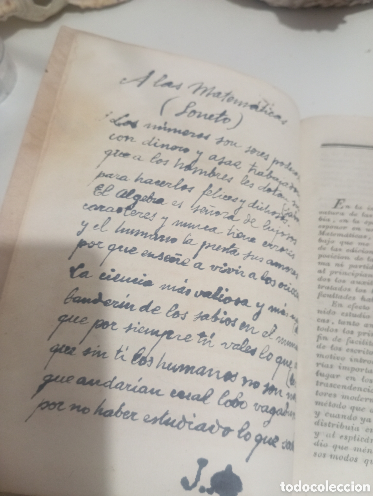 Libros antiguos: 1821. Tratado elemental de matem&aacute;ticas. Vallejo. - Foto 4