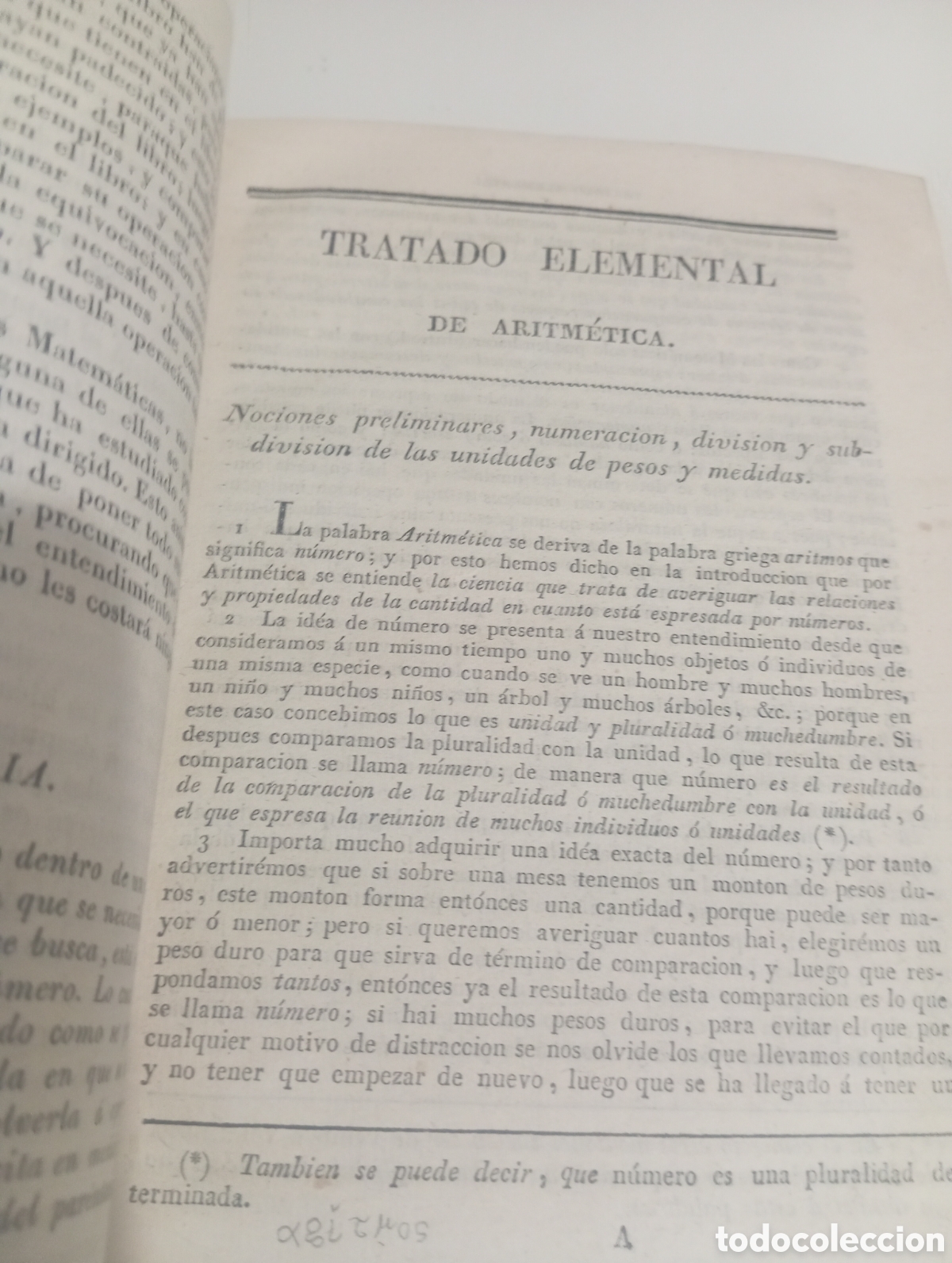 Libros antiguos: 1821. Tratado elemental de matem&aacute;ticas. Vallejo. - Foto 6
