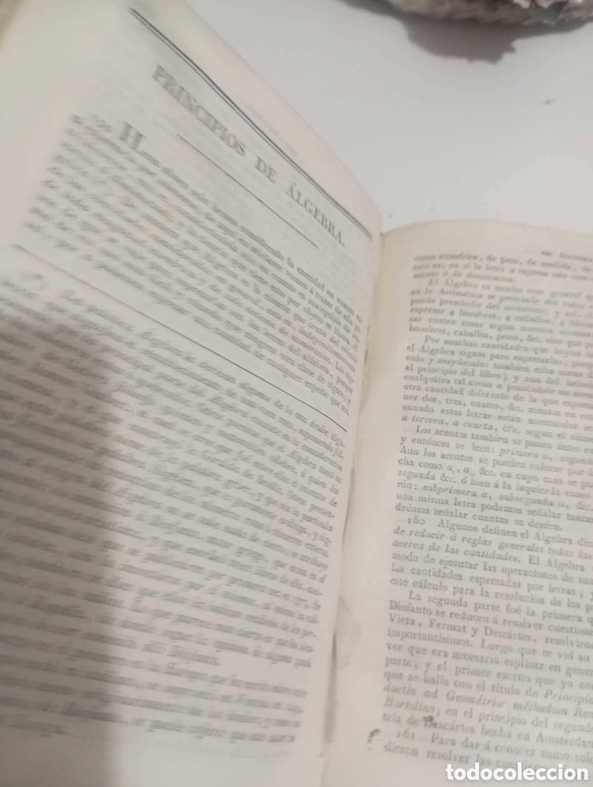 Libros antiguos: 1821. Tratado elemental de matem&aacute;ticas. Vallejo. - Foto 8