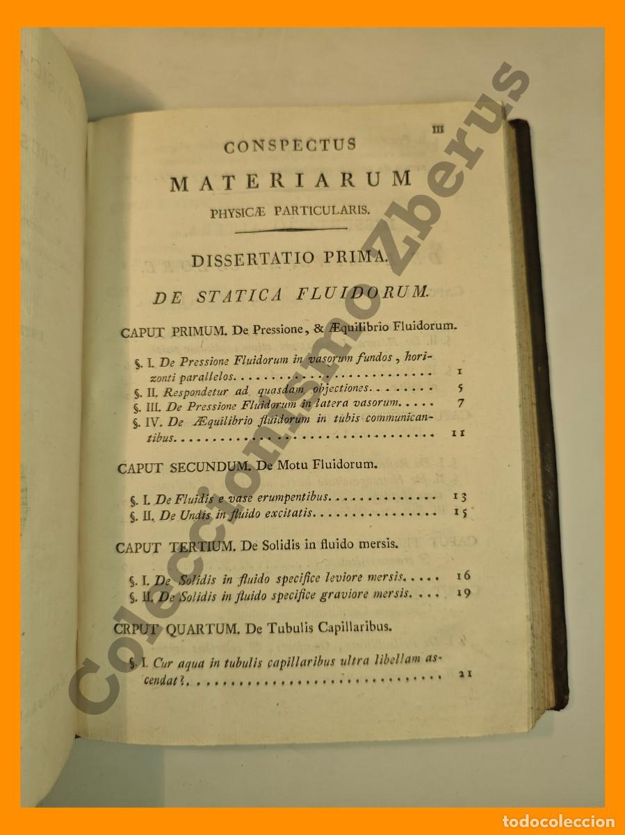 Libros antiguos: Physica Generalis auditorum usibus accomodata - Joann Bapt. Horvath - Foto 6