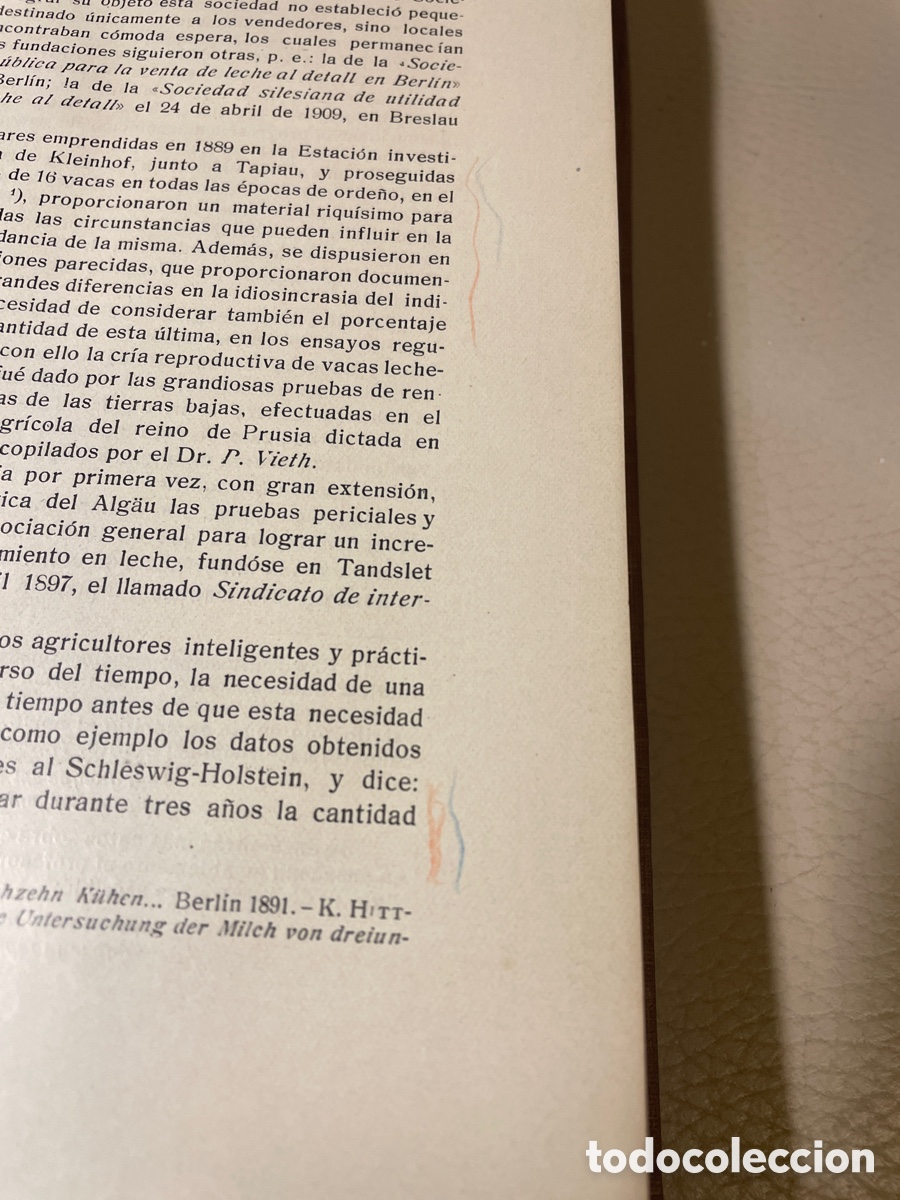 Libros antiguos: Tratado de lecher&iacute;a / Fleischmann - Foto 5