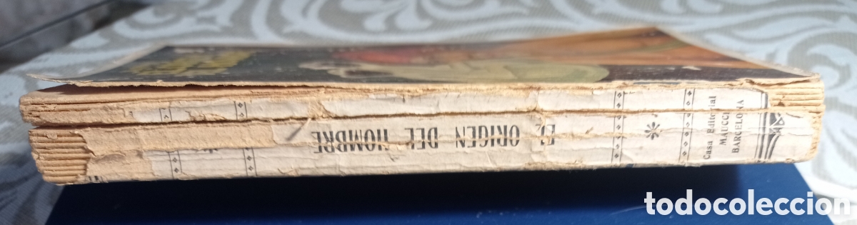 Libros antiguos: DARWIN. EL ORIGEN DEL HOMBRE. ED. MAUCCI - Foto 7