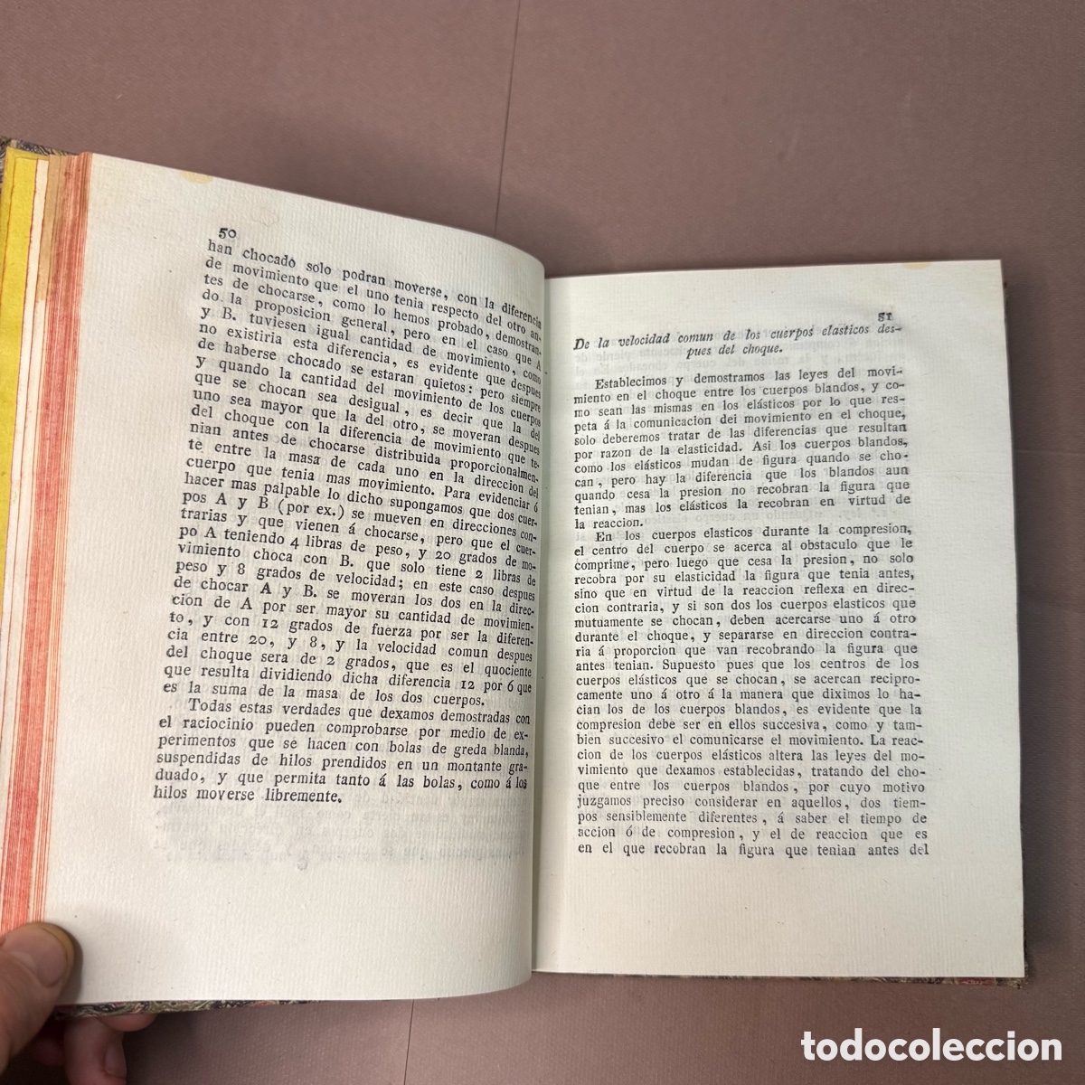 Libros antiguos: 1814 - ELEMENTOS DE FISICA EXPERIMENTAL - D. ANTONIO CIBAT - Foto 5