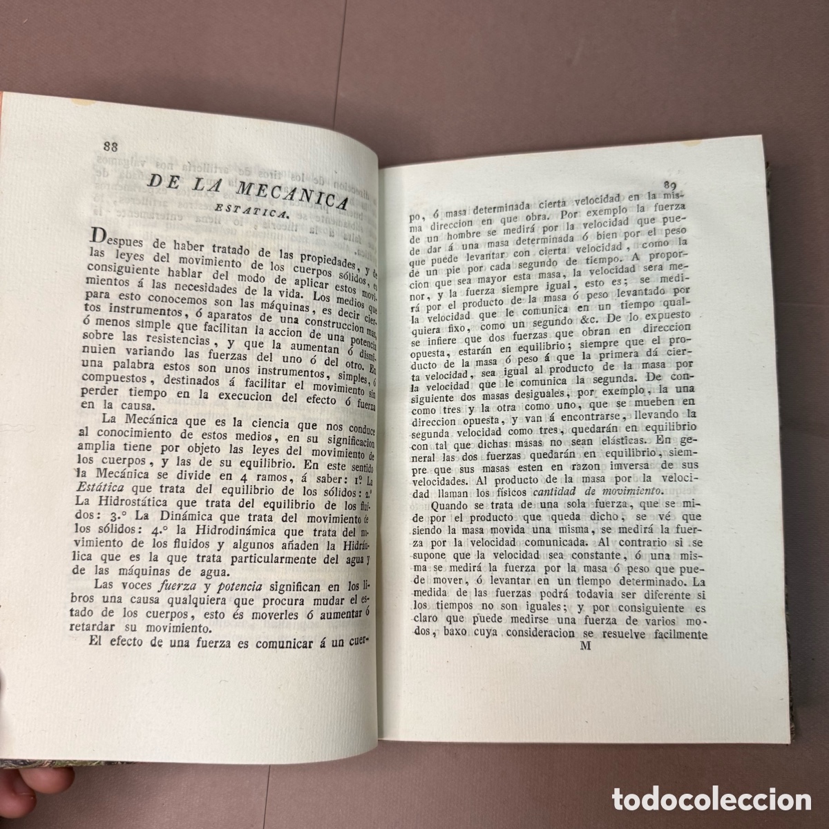 Libros antiguos: 1814 - ELEMENTOS DE FISICA EXPERIMENTAL - D. ANTONIO CIBAT - Foto 6