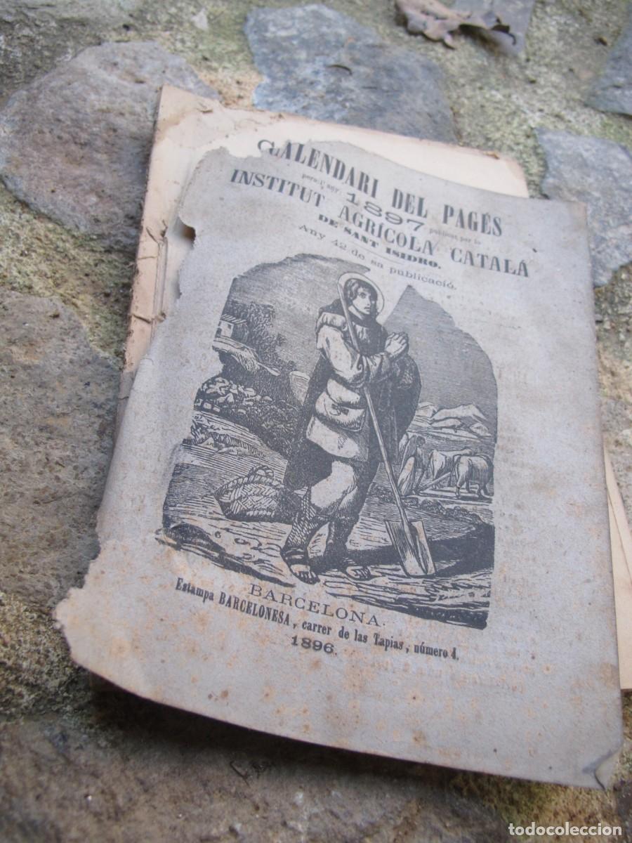 Libros antiguos: CALENDARI DEL PAGES 1897 - Foto 1