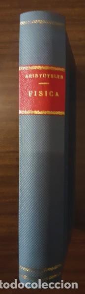 Libros antiguos: F&iacute;sica - Aristoteles - 1935 - Foto 2