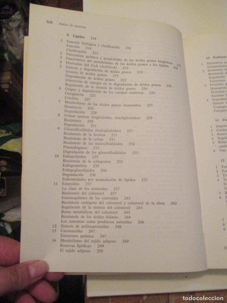 Libros antiguos: E. BUDDECKE Elementos de bioqu&iacute;mica W39167 - Foto 9
