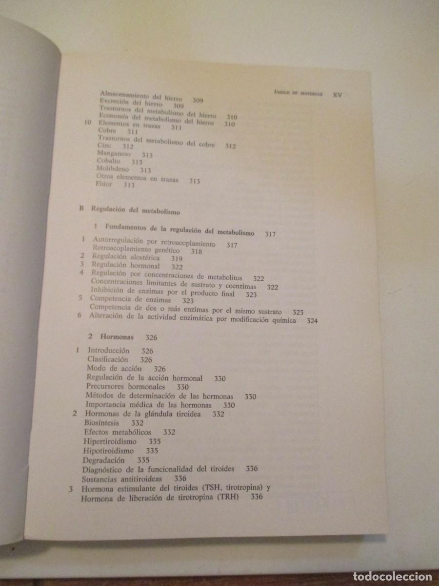 Libros antiguos: E. BUDDECKE Elementos de bioqu&iacute;mica W39167 - Foto 12