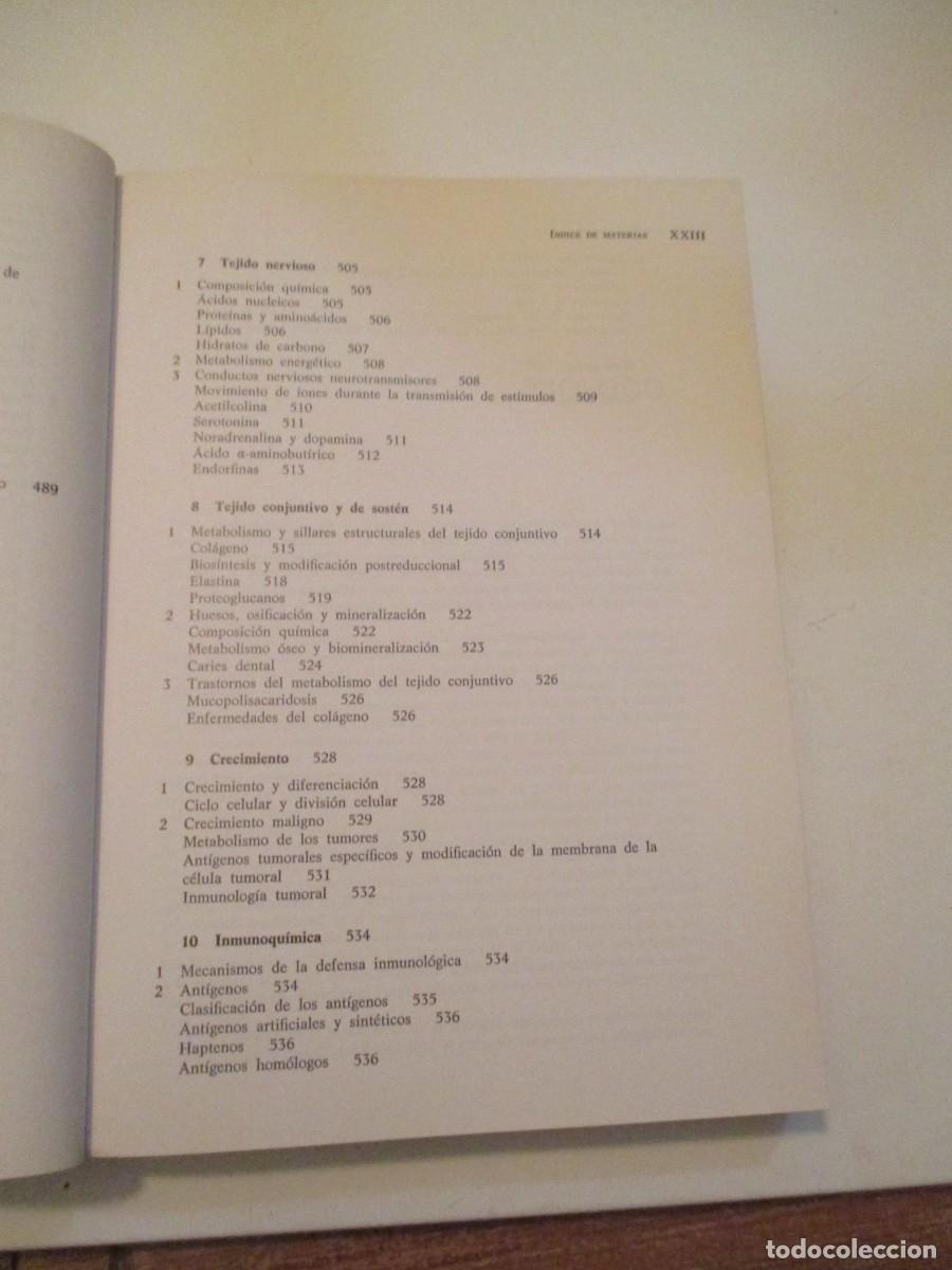 Libros antiguos: E. BUDDECKE Elementos de bioqu&iacute;mica W39167 - Foto 20