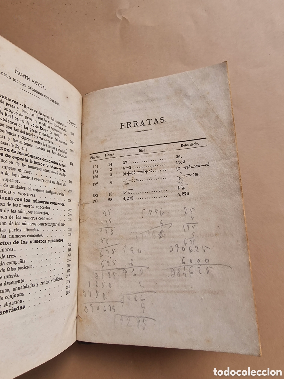 Libros antiguos: Aritm&eacute;tica de Furi&oacute; 1878 - Foto 8