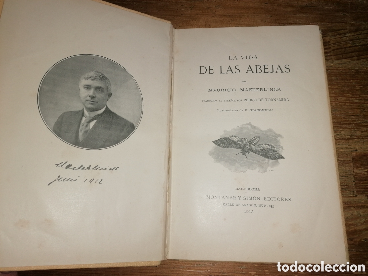 Libros antiguos: LA VIDA DE LAS ABEJAS - Mauricio Maeterlinck - Foto 4