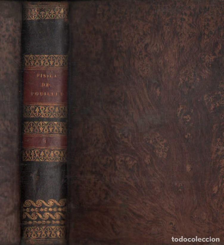 Antiquarische B&uuml;cher: ELEMENTOS DE FISICA EXPERIMENTAL Y DE METEOROLOGIA / TOMO 1 - M. POUILLET / MUNDI-1501