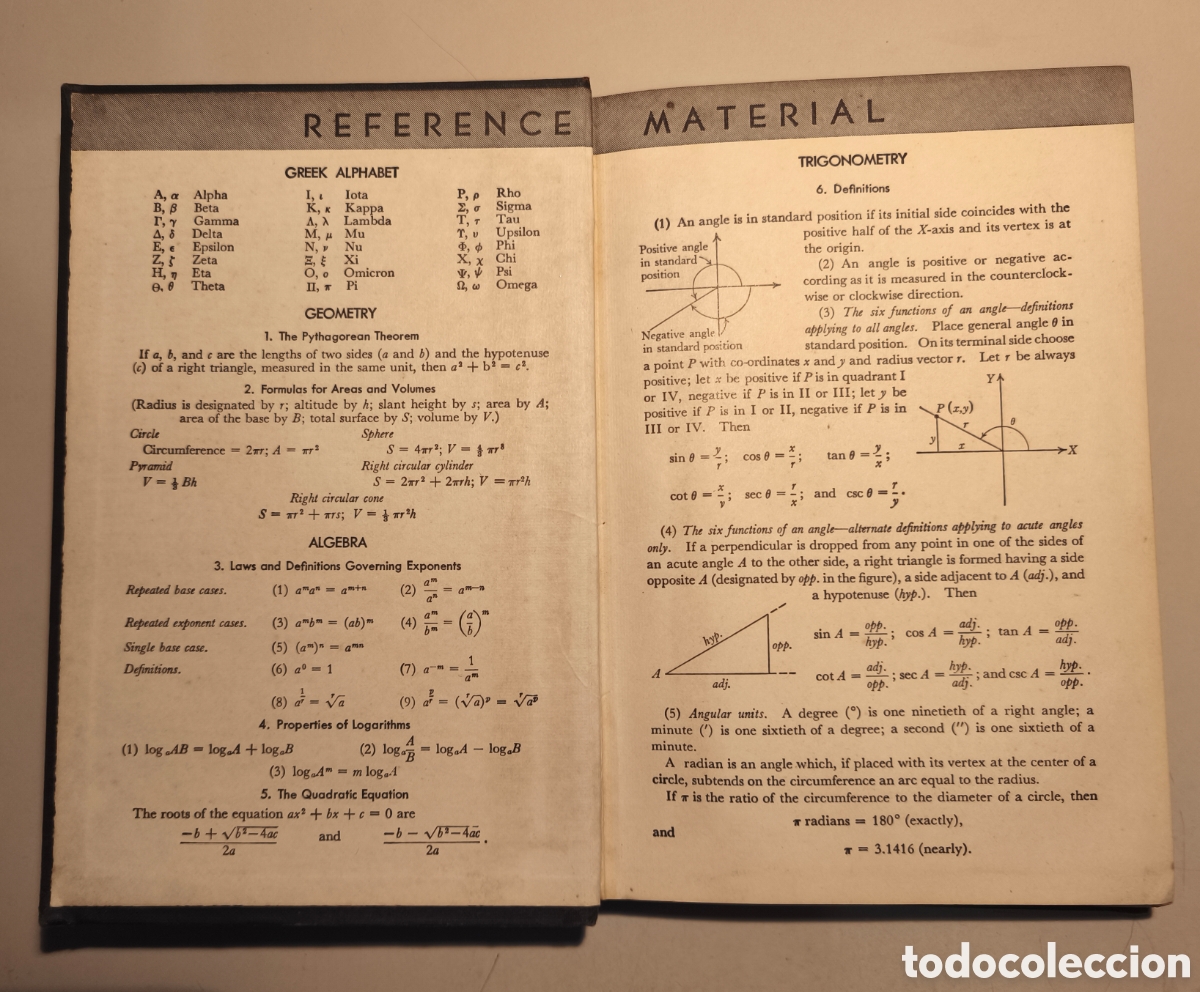 Libros antiguos: ANALYTIC GEOMETRY UNDERWOODS SPARKS - Foto 4