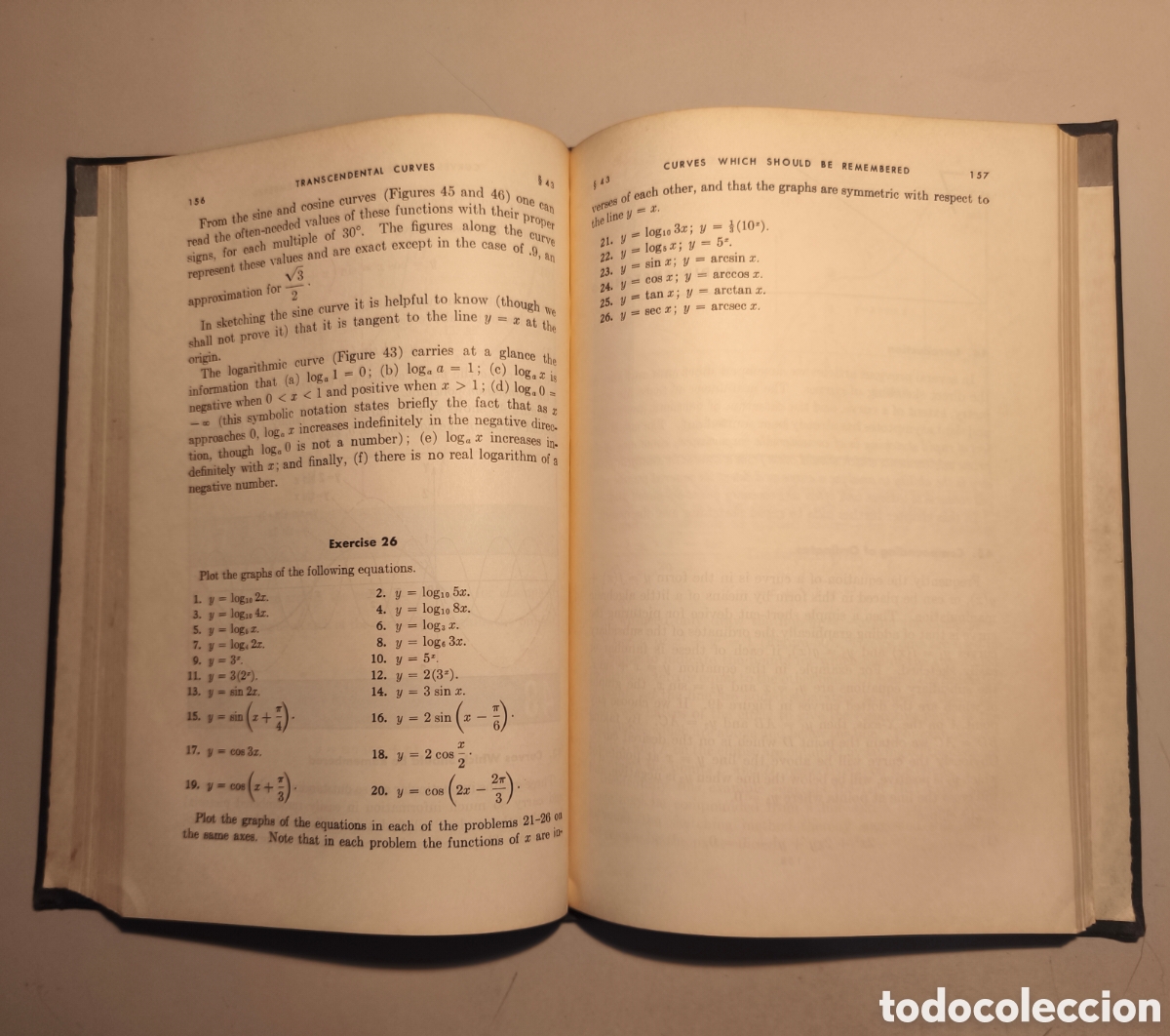 Libros antiguos: ANALYTIC GEOMETRY UNDERWOODS SPARKS - Foto 6