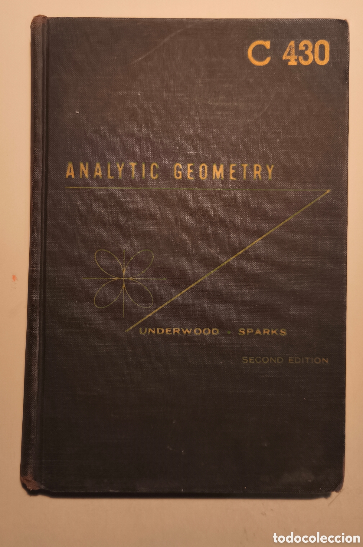 Libros antiguos: ANALYTIC GEOMETRY UNDERWOODS SPARKS - Foto 1
