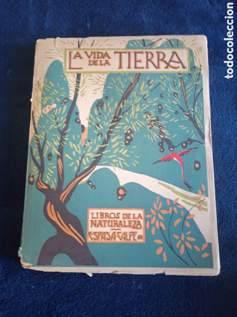 Libros antiguos: LIBROS DE LA NATURALEZA - LA VIDA DE LA TIERRA / J. DANTIN CERECEDA -ED. ESPASA CALPE 1928
