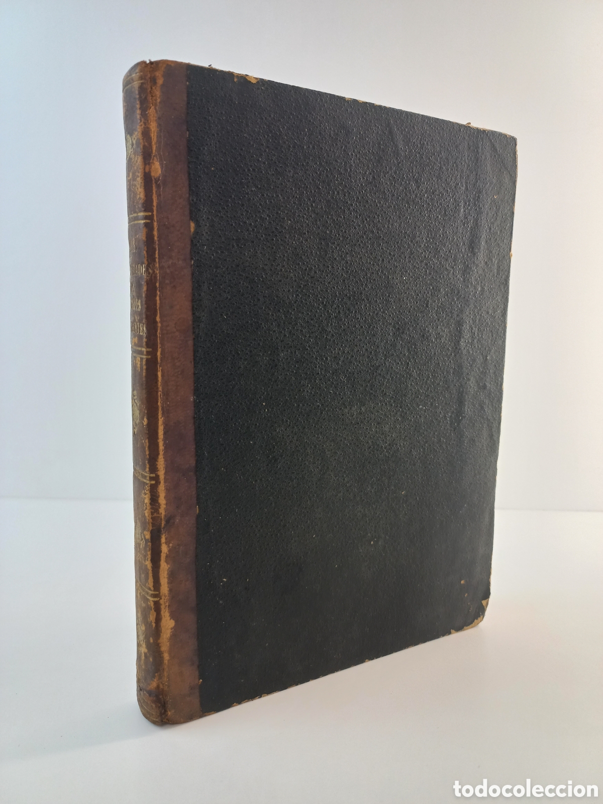 Libros antiguos: Tratado de las enfermedades particulares de los Grande Rumiantes. Lafore. Beltr&aacute;n y Vi&ntilde;as, 1858. V