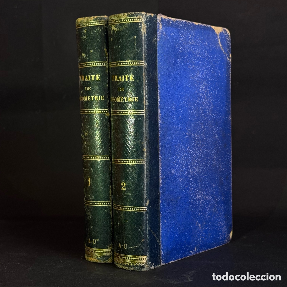 Libros antiguos: 1891 - Tratado de Geometr&iacute;a - Eug&egrave;ne Rouch&eacute; - 2 Tomos - Foto 2