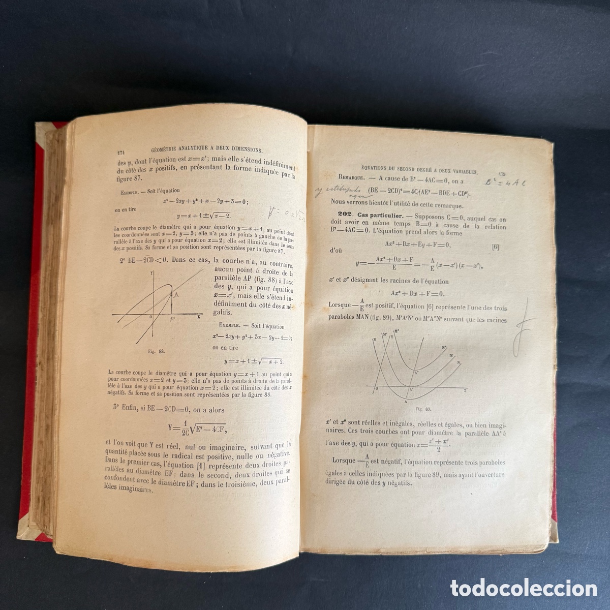 Libros antiguos: Elementos de Geometr&iacute;a Anal&iacute;tica - Sonnet - 1904 - Foto 3