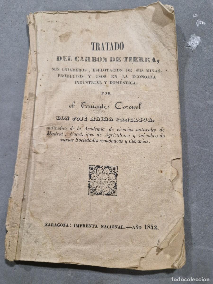 Libros antiguos: Tratado del carb&oacute;n de tierra