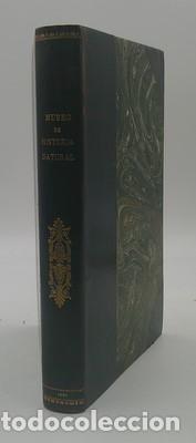 Libros antiguos: Museo de Historia Natural. Descripci&oacute;n y costumbres de los mam&iacute;feros, aves, reptiles, peces, insecto