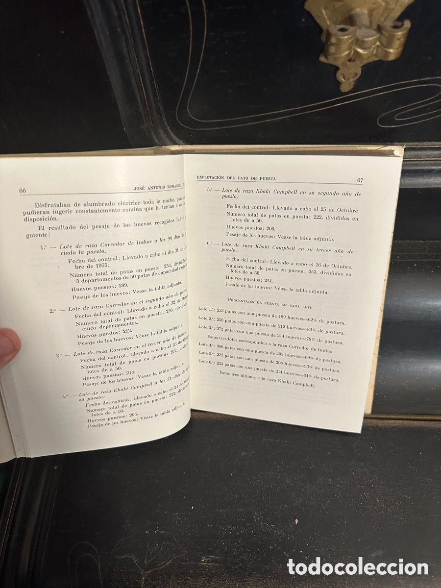 Libros antiguos: libro antiguo &rdquo;Explotaci&oacute;n del pato de puesta&rdquo; - Foto 5