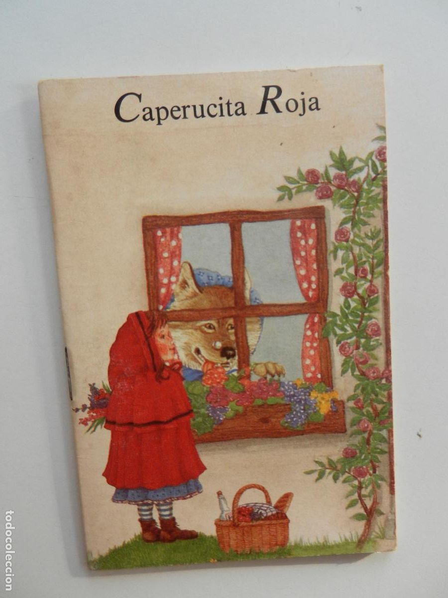 Libros antiguos: CAPERUCITA ROJA -MINI CUENTO.