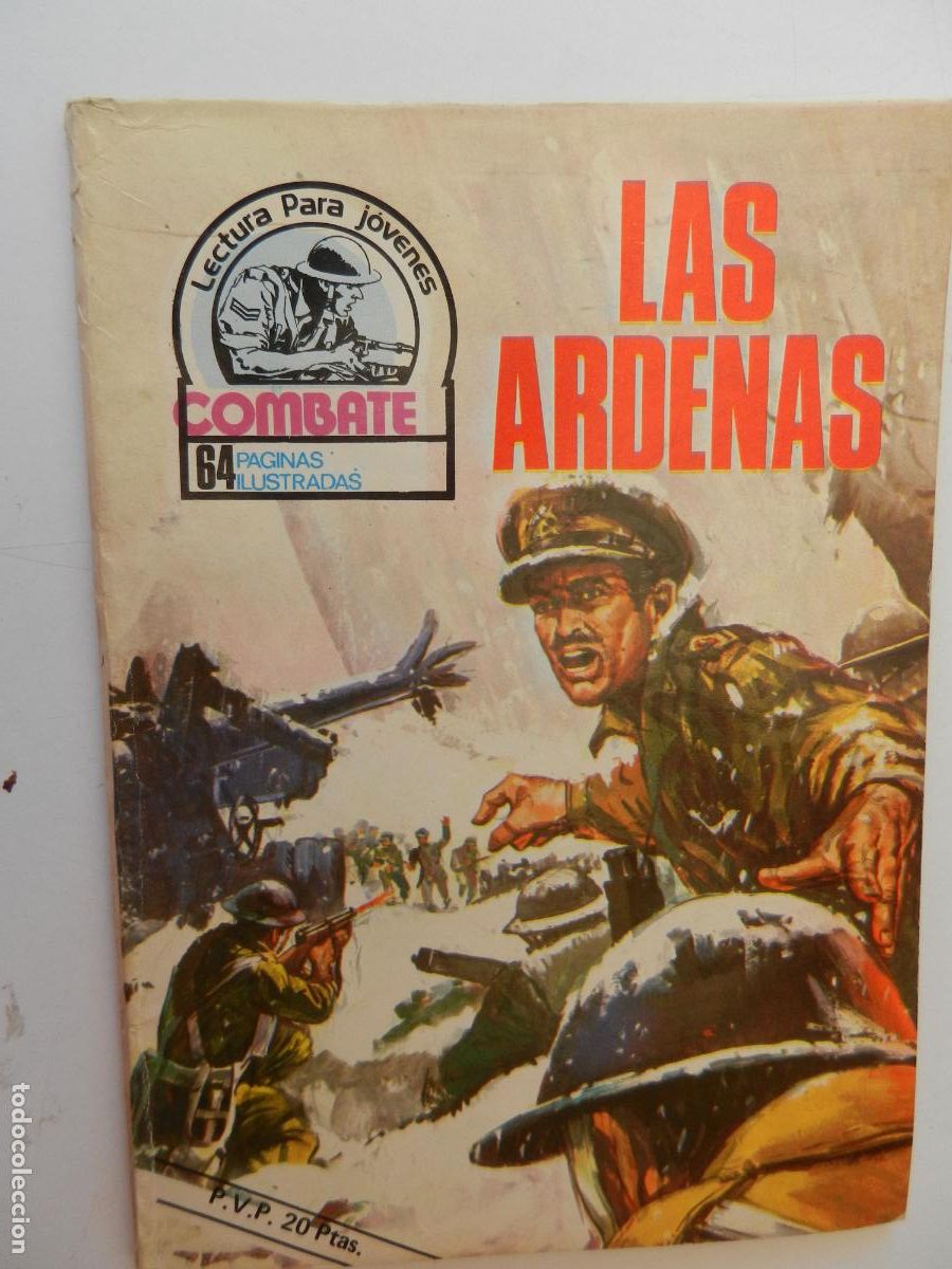 Libros antiguos: COMBATE - LECTURA PARA JOVENES - LA BATALLA DE ARNHEM - PRODUCCIONES EDITORIALES 1977.