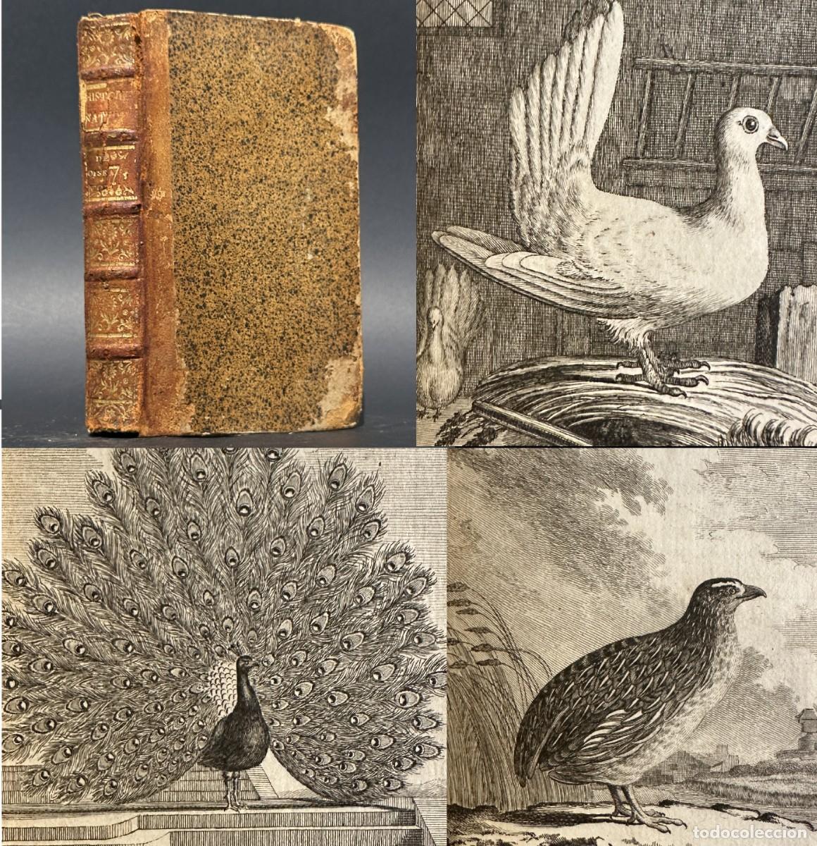 Libros antiguos: a&ntilde;o 1782 - HISTORIA NATURAL - AVES - GRABADOS - ORNITOLOGIA - BIOLOGIA -