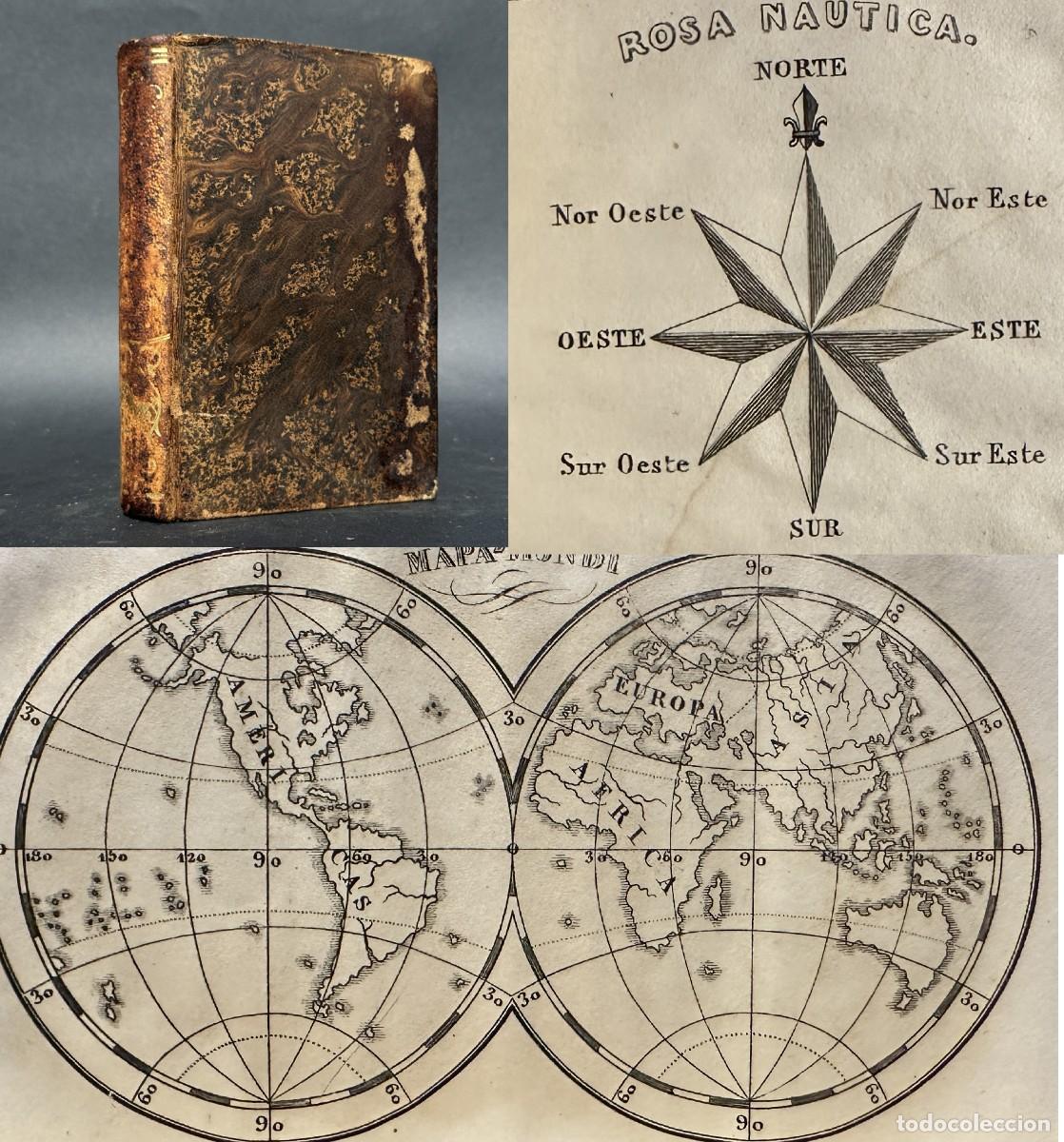 Antiquarische B&uuml;cher: a&ntilde;o 1852 - REFLEXIONES DE LA NATURALEZA - ROSA NAUTICA - ASTRONOMIA -