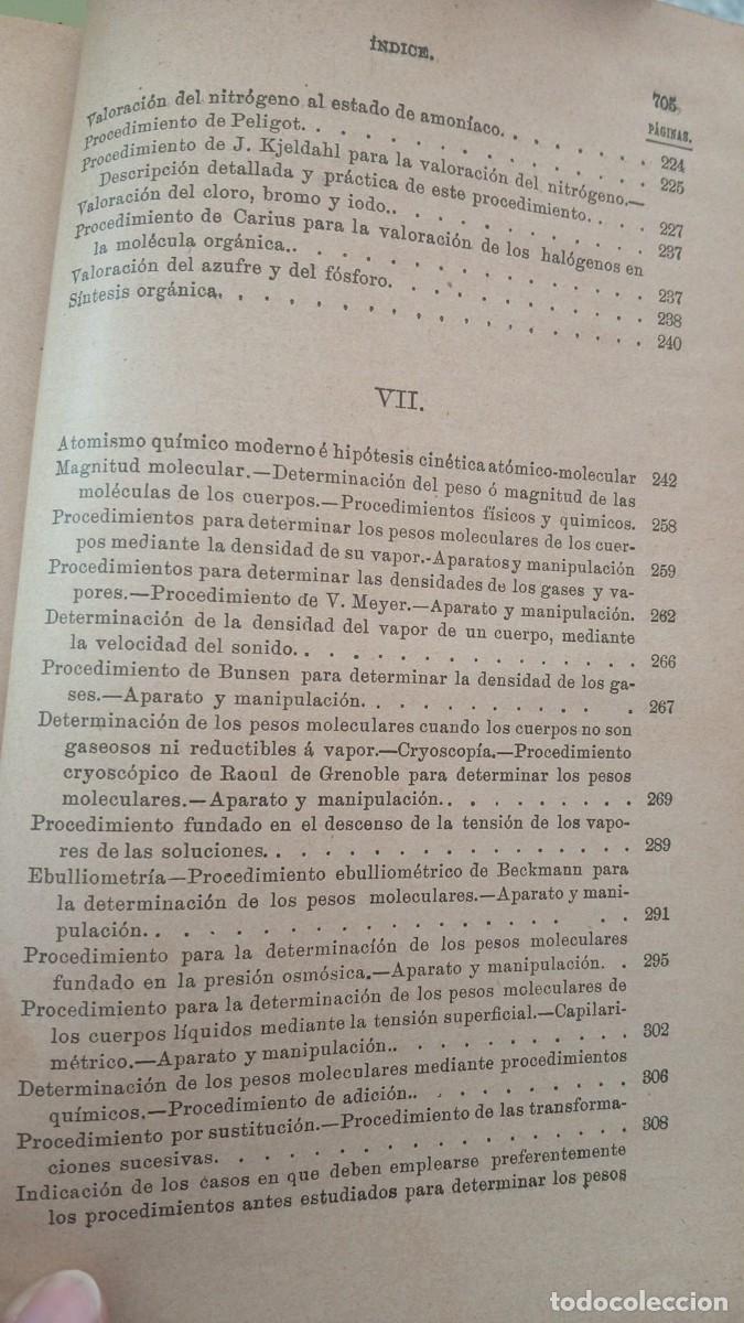 Libros antiguos: Principios de qu&iacute;mica moderna - Foto 8
