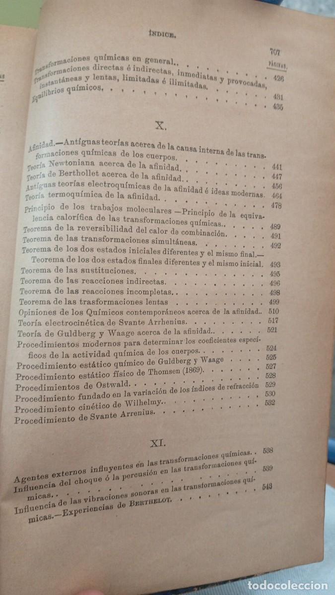 Libros antiguos: Principios de qu&iacute;mica moderna - Foto 10