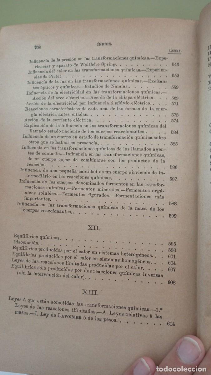 Libros antiguos: Principios de qu&iacute;mica moderna - Foto 12