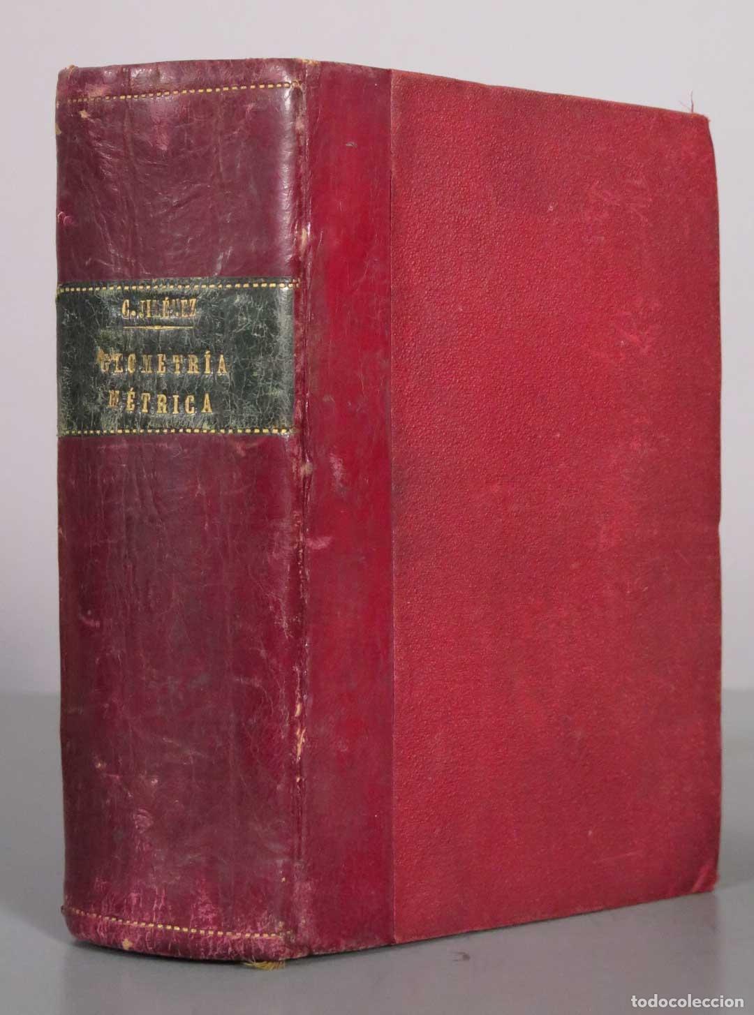 Libros antiguos: Lecciones de Geometr&iacute;a M&eacute;trica - Cecilio Jim&eacute;nez Rueda - 1908