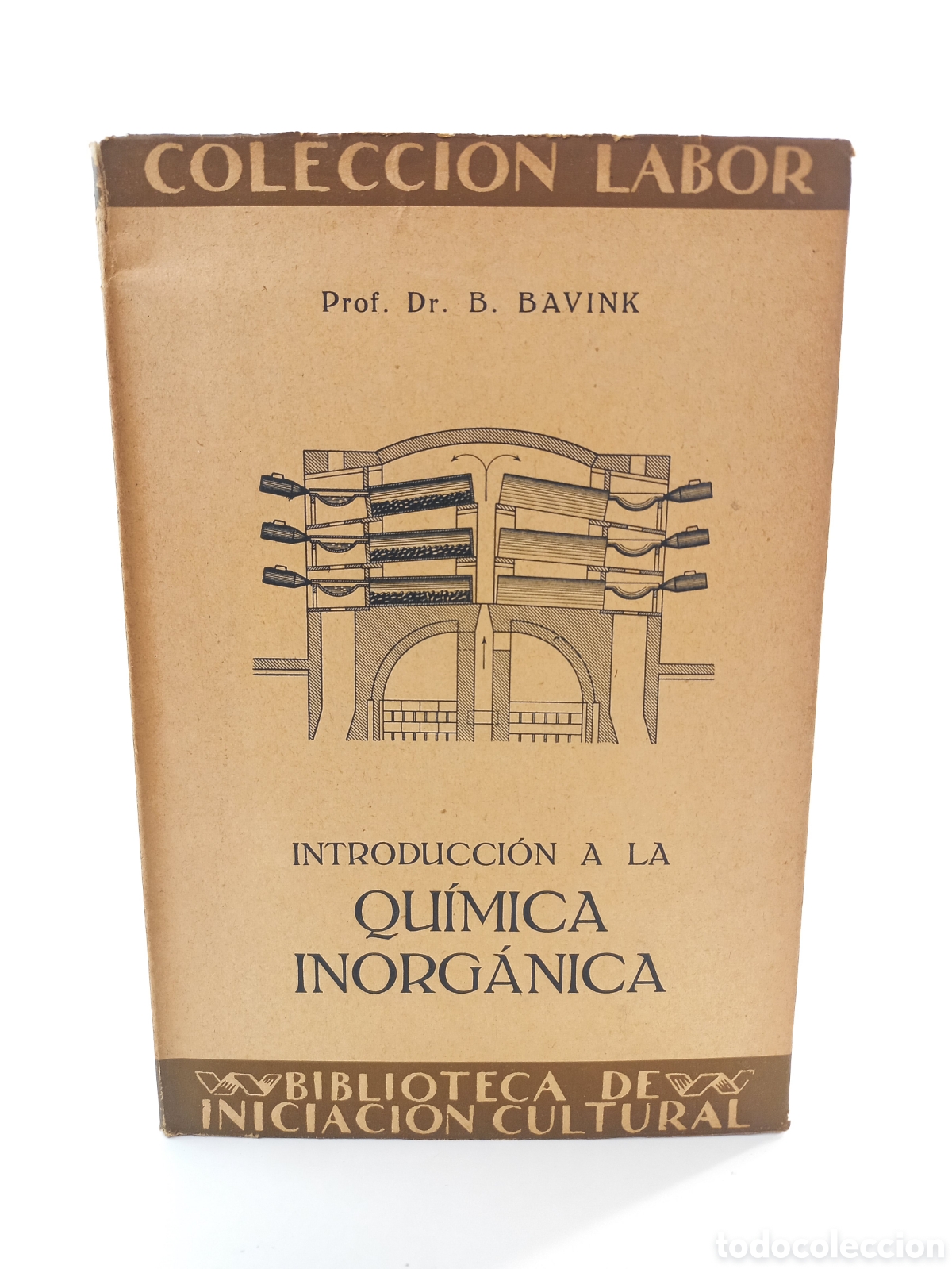Libros antiguos: Introducci&oacute;n a la Qu&iacute;mica Inorg&aacute;nica. Bavink. Labor. Ilustrado.