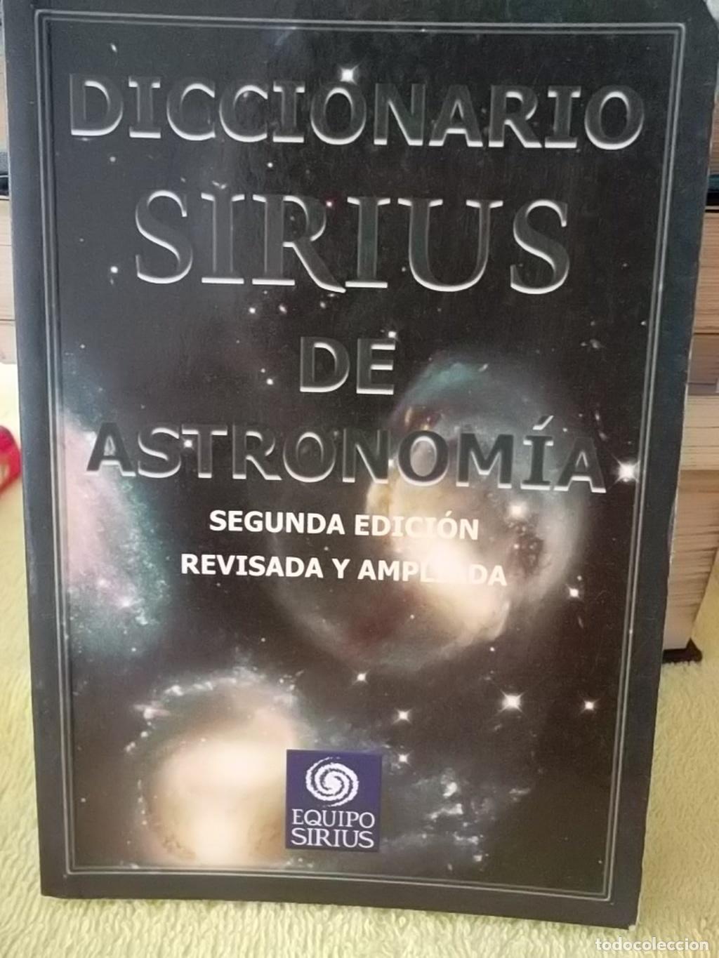 Libros antiguos: DICCIONARIO SIRIUS DE ASTRONOMIA - - Foto 1