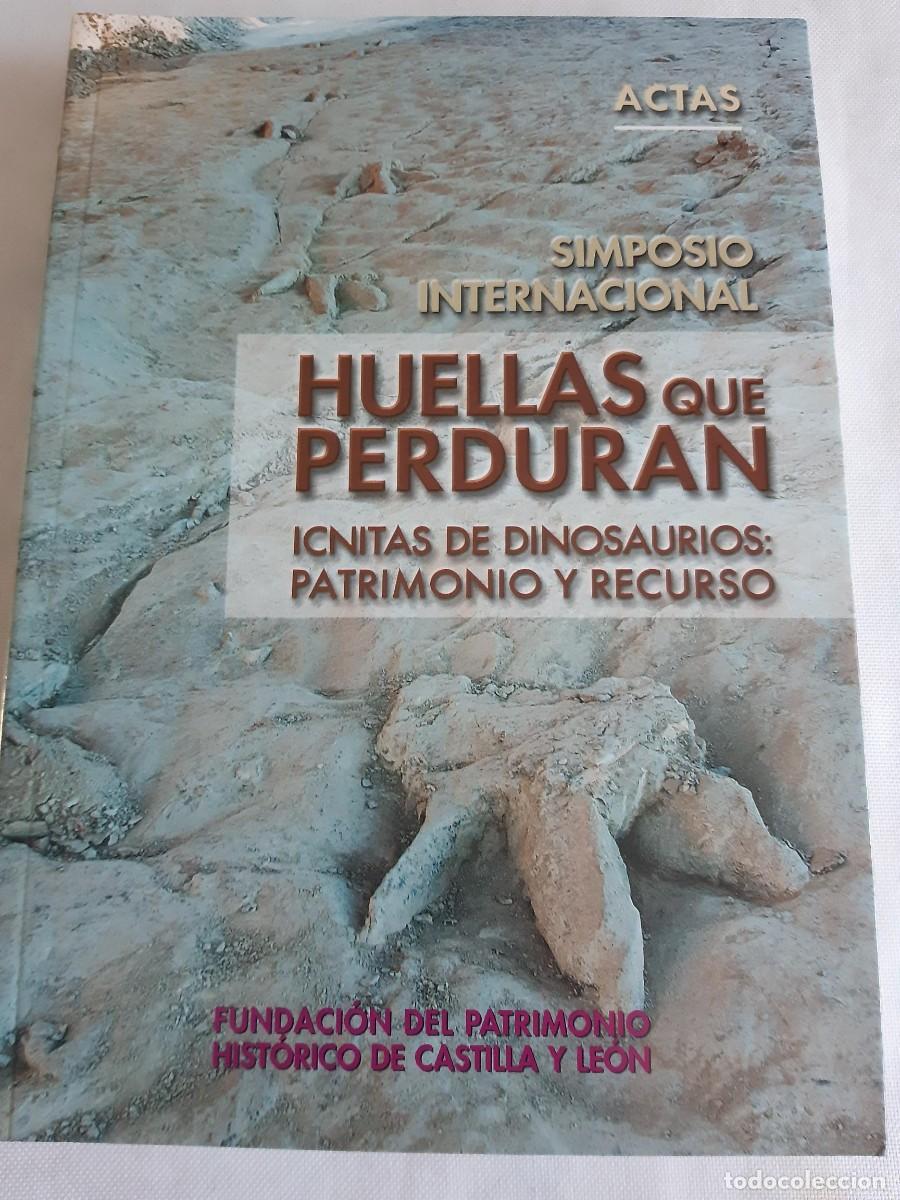 Libros antiguos: HUELLAS QUE PERDURAN. ICNITAS DE DINOSAURIOS: PATRIMONIO Y RECURSO PALEONTOLOGIA