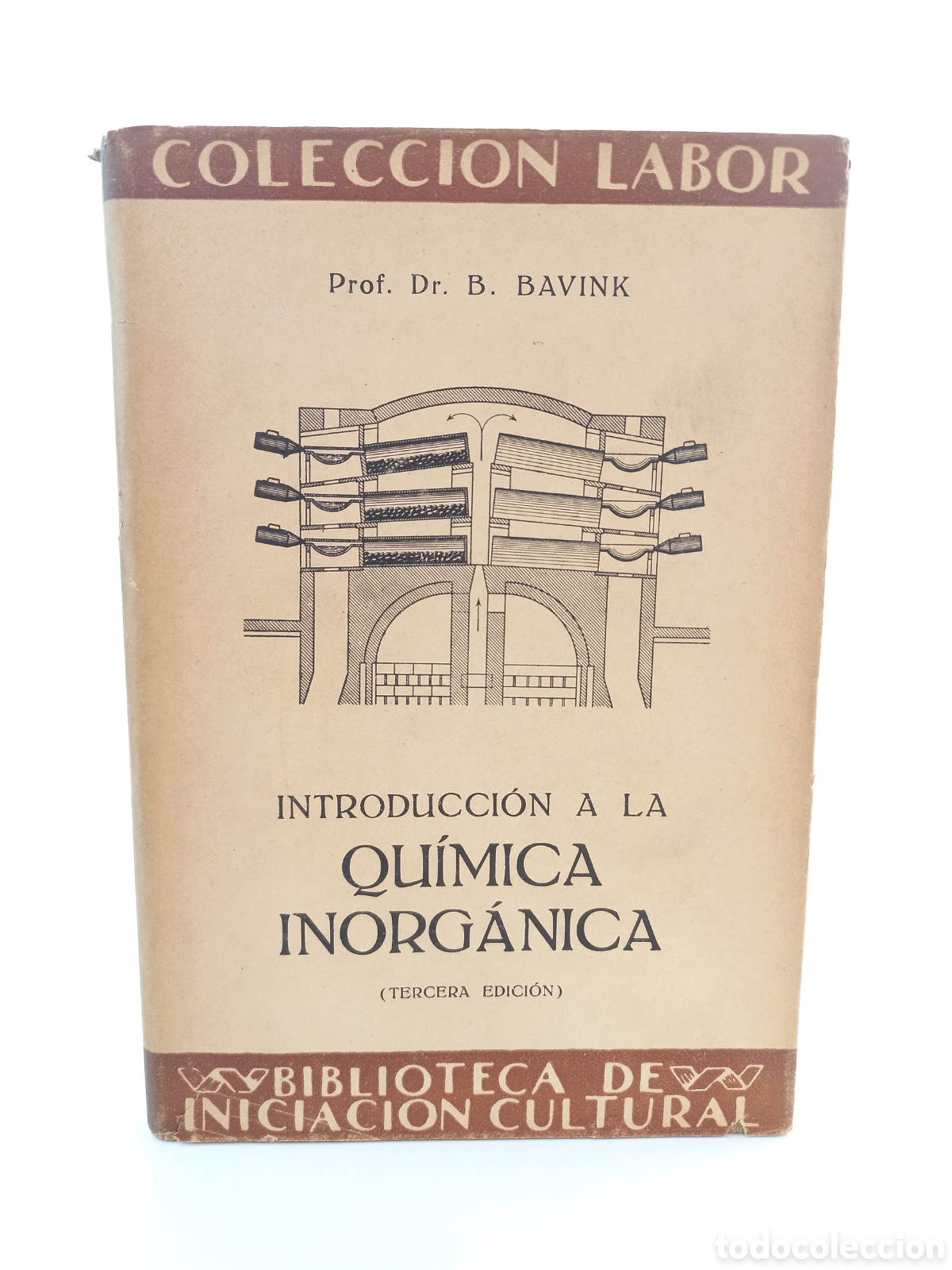 Libros antiguos: Introducci&oacute;n a la qu&iacute;mica inorg&aacute;nica. Bavink. Labor, colecci&oacute;n Labor, 1941. Ilustrado.