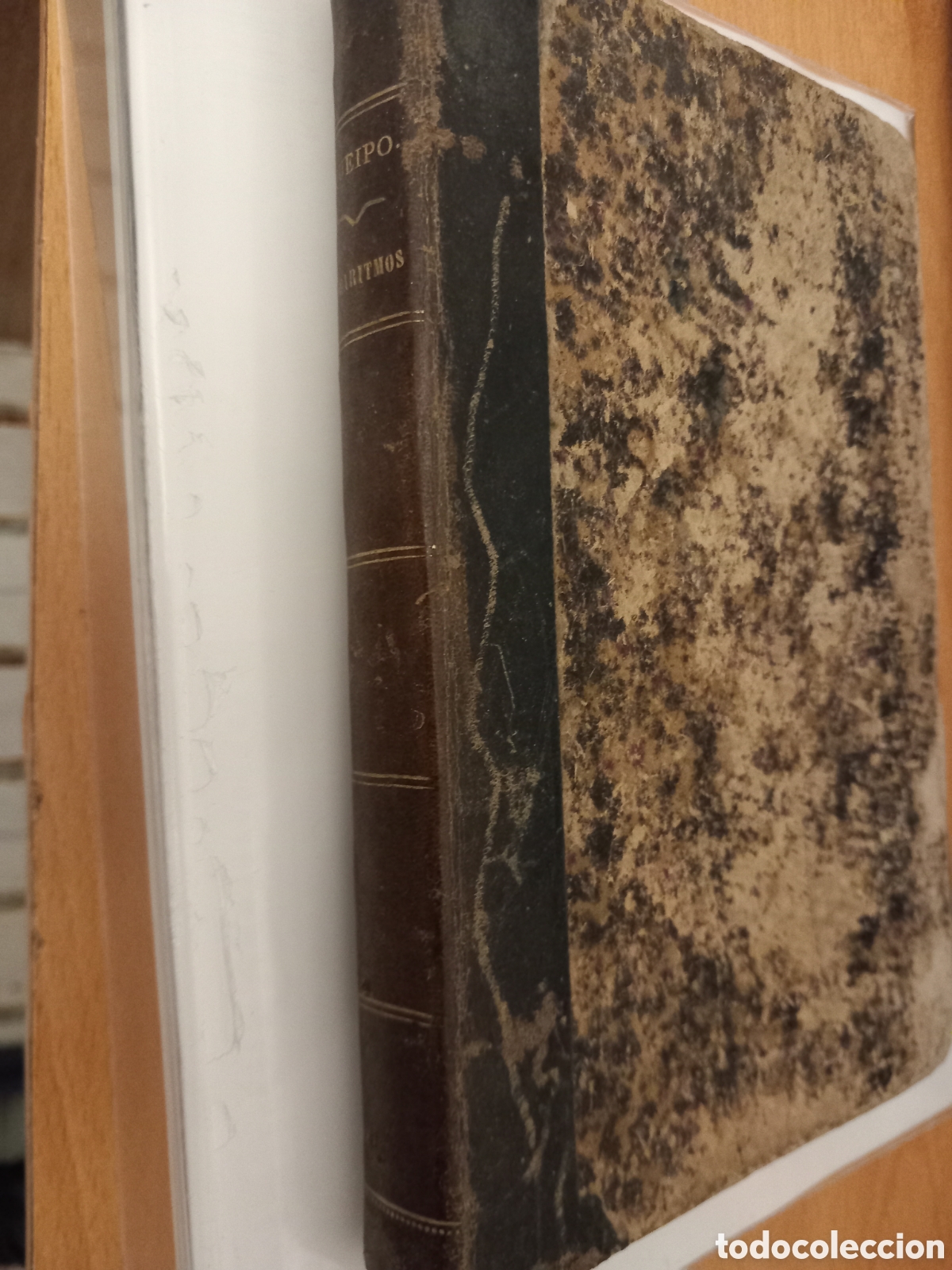 Libros antiguos: Tablas de los logaritmos vulgares de los n&uacute;meros 1 hasta 20000 y de las l&iacute;neas trigonom&eacute;tricas: