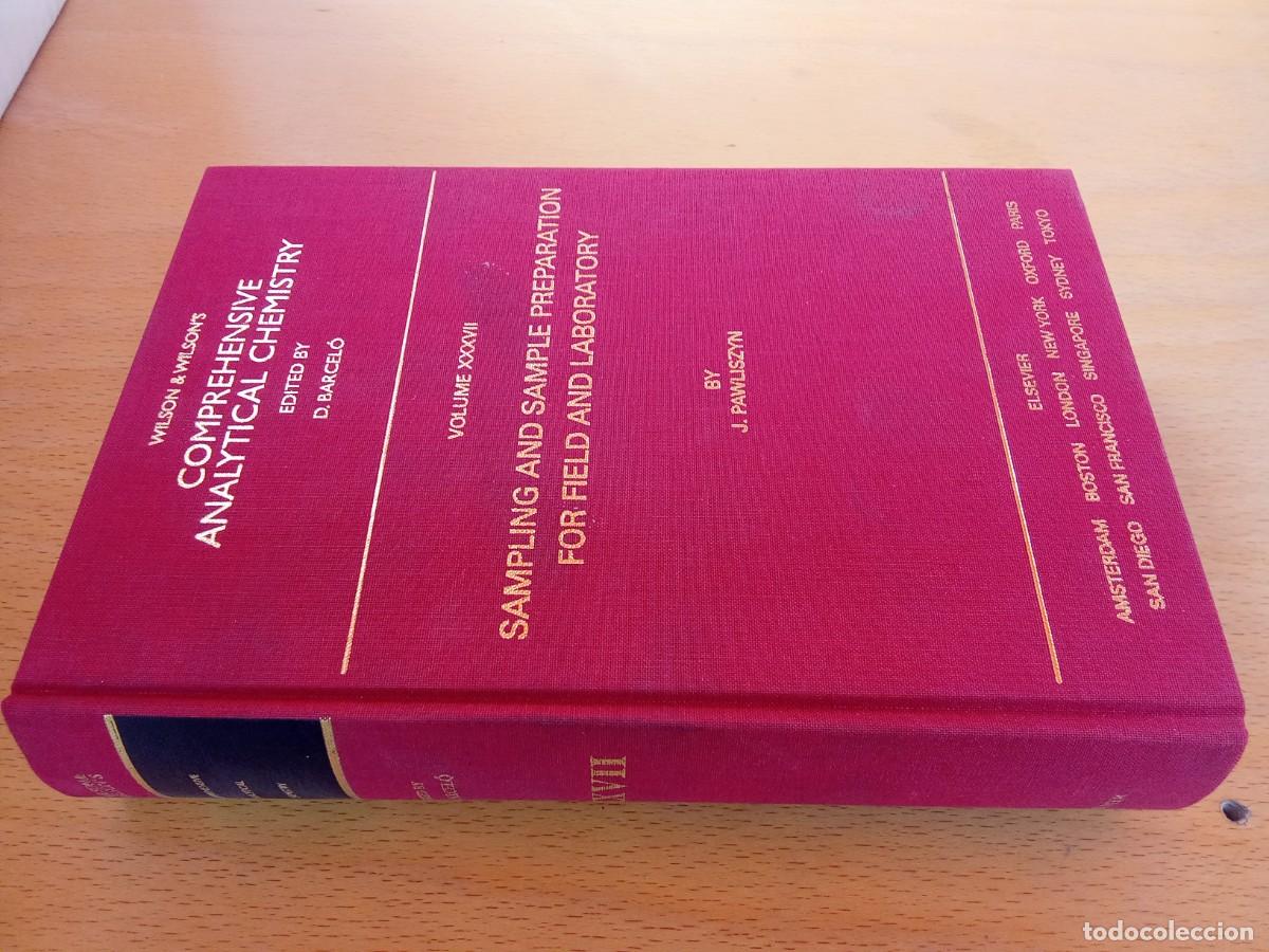 Antiquarische B&uuml;cher: COMPREHENSIVE ANALYTICAL CHEMISTRY/J.PAWLISZYN/EN INGLES QU&Iacute;MICA ANAL&Iacute;TICA INTEGRAL
